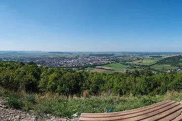 Panorama Weißenburg vom Kalten Eck auf der Wülzburg