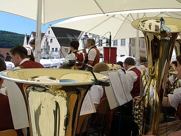 Altstadtfest Greding Stadtkapelle Greding am Altstadtfest