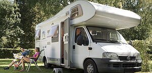 AZUR Camping Kipfenberg mit Wohnmobil