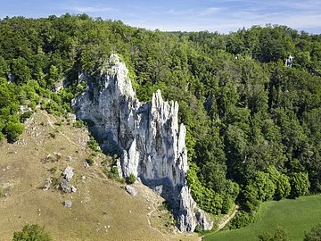 Dohlenfelsen in Wellheim