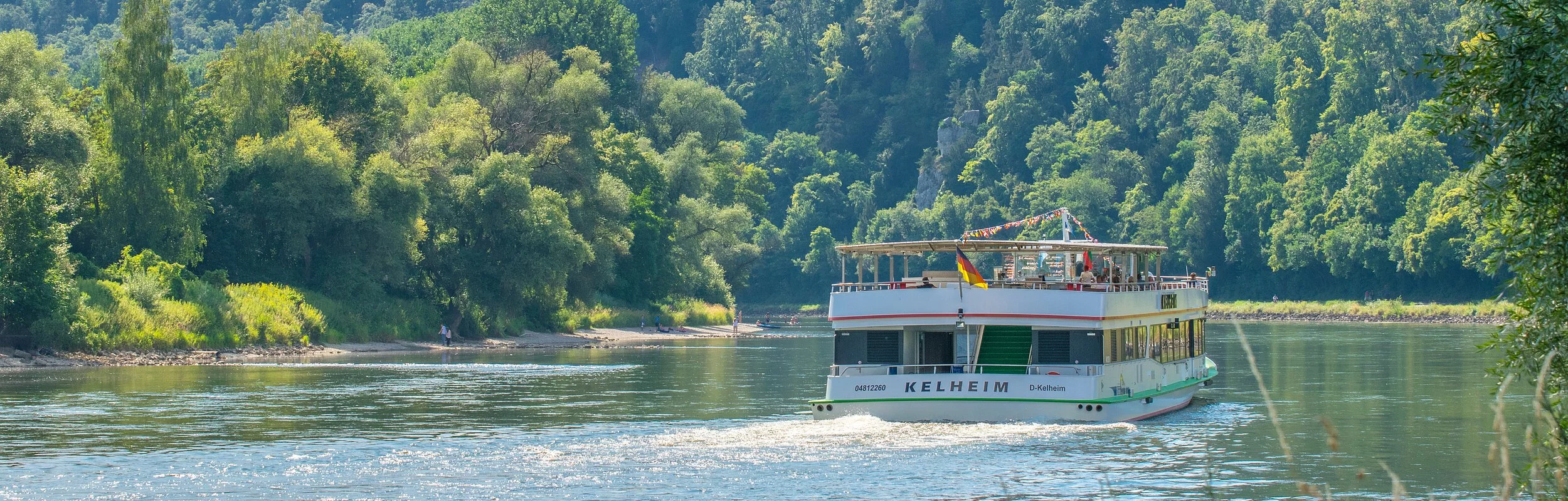 Schifffahrt durch die Weltenburger Enge