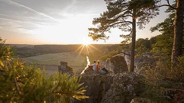 Sonnenuntergang an der Arnsberger Leite