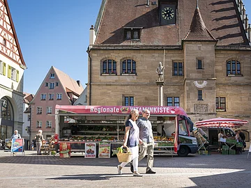 Shooting Weißenburg Juni 2022 Wochenmarkt