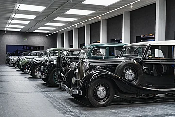 Museum für historische Maybach Fahrzeuge Historische Maybach-Fahrzeuge, Museum, Neumarkt in der Oberpfalz, Bayern, Deutschland,