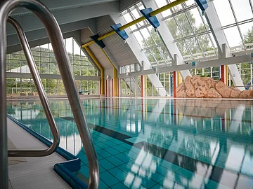 Hallenbad Innenbereich des Gredinger Hallenbades