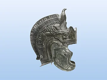 Römischer Paradehelm aus Theilenhofen