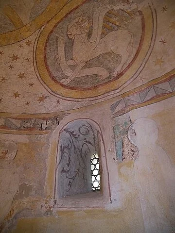 Fenster der alten Hepberger Kirche