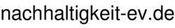 nachhaltigkeit-ev.de